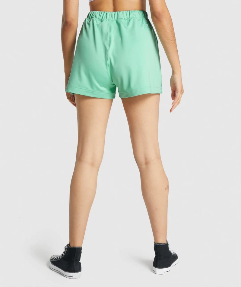 Women's Gymshark Recess Shorts Light Green | NZ 4MQUPR